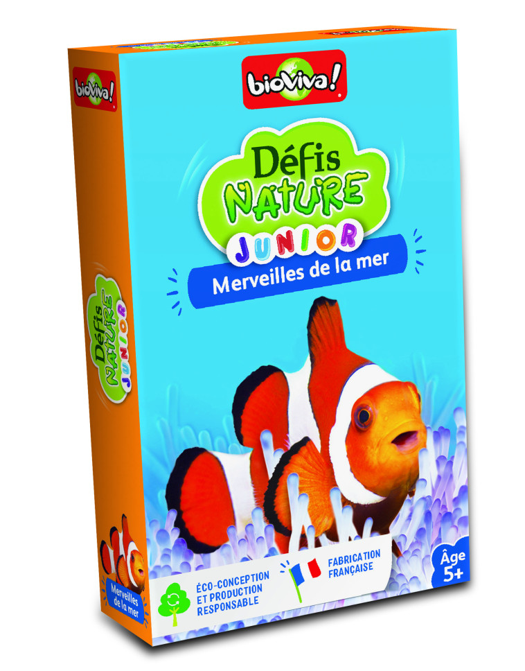 DEFIS NATURE JUNIOR - MERVEILLES DE LA MER - BIOVIVA  - BIOVIVA