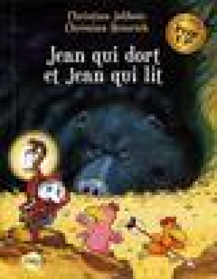 LES P-TITES POULES POP-UP - JEAN QUI DORT ET JEAN QUI LIT - TOME 7 - VOL07 - JOLIBOIS/HEINRICH - POCKET