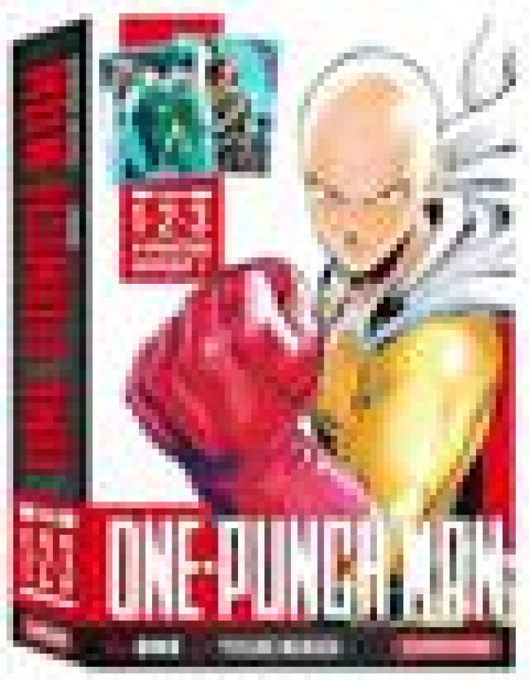 COFFRET ONE-PUNCH MAN - TOMES 1 A 3 + POSTER - MURATA/ONE - 48H BD