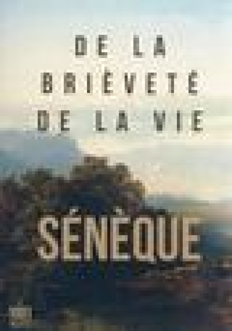 DE LA BRIEVETE DE LA VIE - SENEQUE - 1001 NUITS