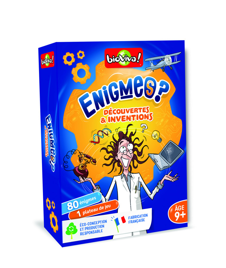 ENIGMES - DECOUVERTES ET INVENTIONS - BIOVIVA  - BIOVIVA