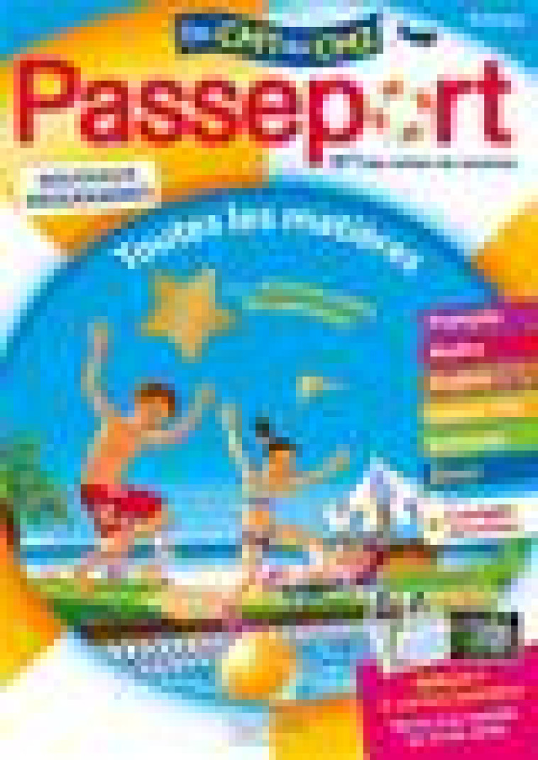 PASSEPORT - DU CM1 AU CM2 (9-10 ANS) - CAHIER DE VACANCES 2022 - BARTHOMEUF/CHANTEUX - HACHETTE