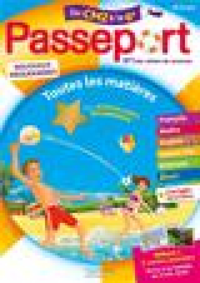 PASSEPORT - DU CM2 A LA 6E (10-11 ANS) - CAHIER DE VACANCES 2022 - MASCLET/BONNERAT - HACHETTE