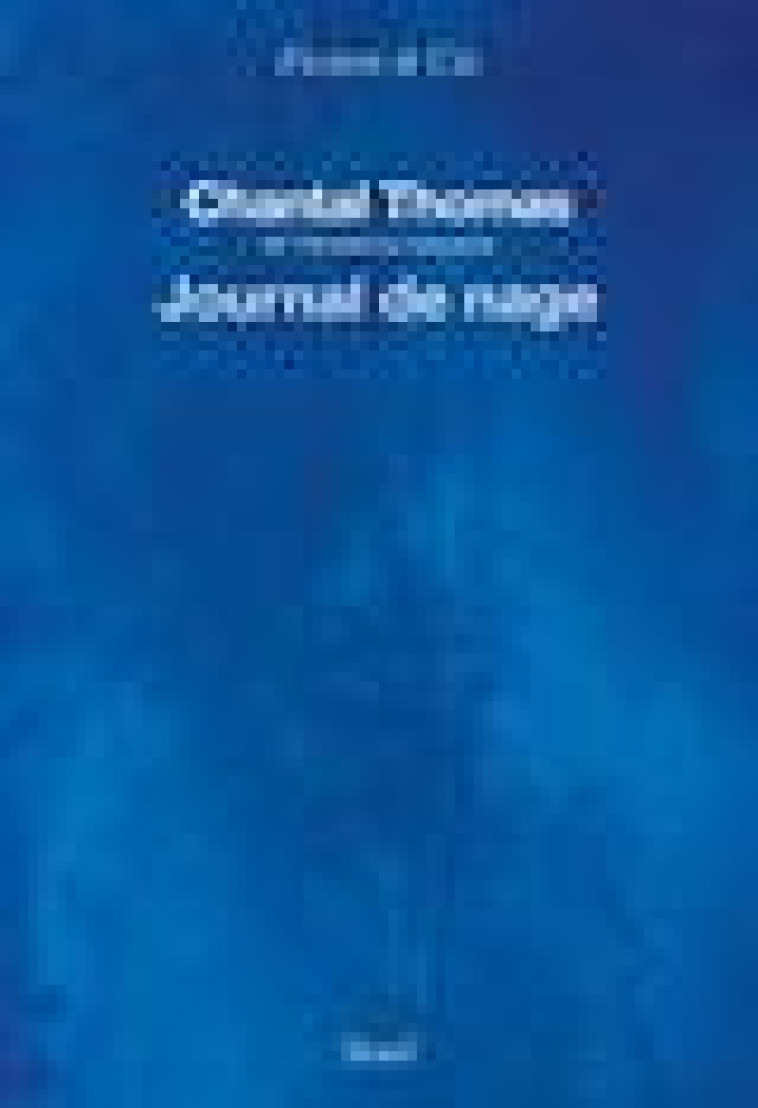 JOURNAL DE NAGE - THOMAS CHANTAL - SEUIL