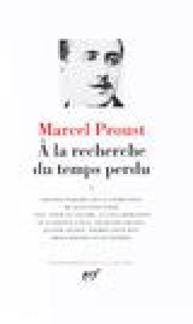 A LA RECHERCHE DU TEMPS PERDU - VOL01 - PROUST MARCEL - GALLIMARD