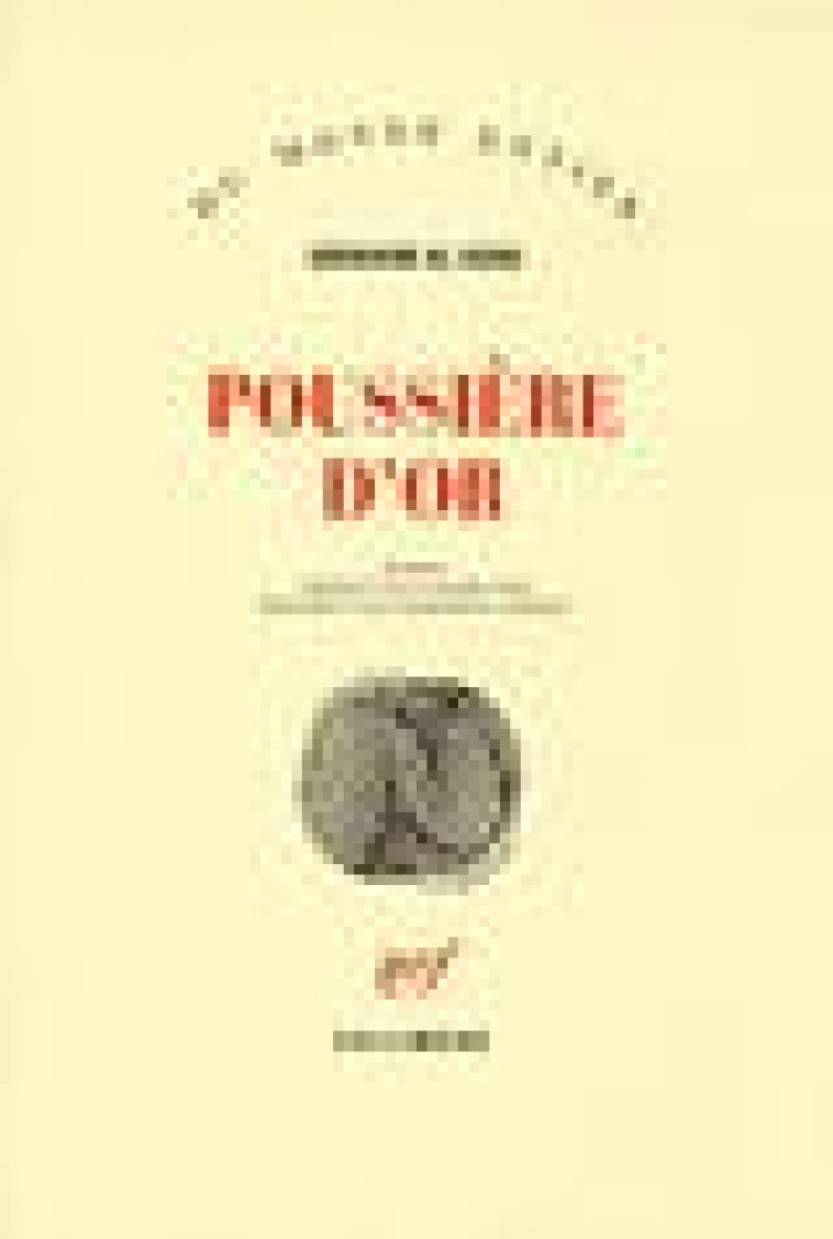 POUSSIERE D-OR - AL KONI IBRAHIM - GALLIMARD