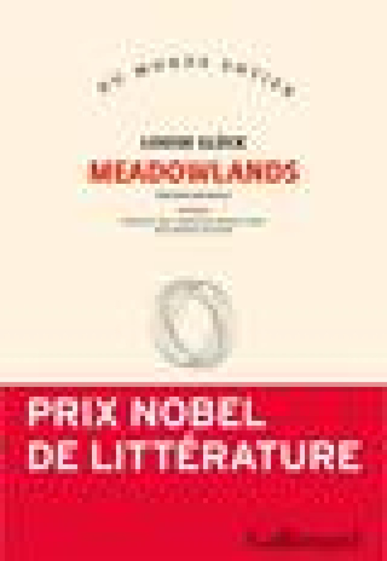 MEADOWLANDS - GLUCK LOUISE - GALLIMARD