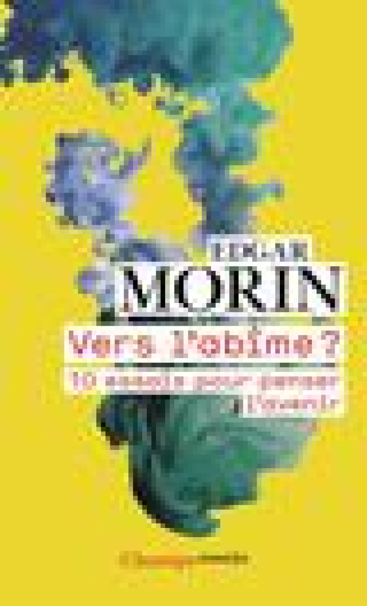 VERS L-ABIME ? - 10 ESSAIS POUR PENSER L-AVENIR - MORIN EDGAR - FLAMMARION