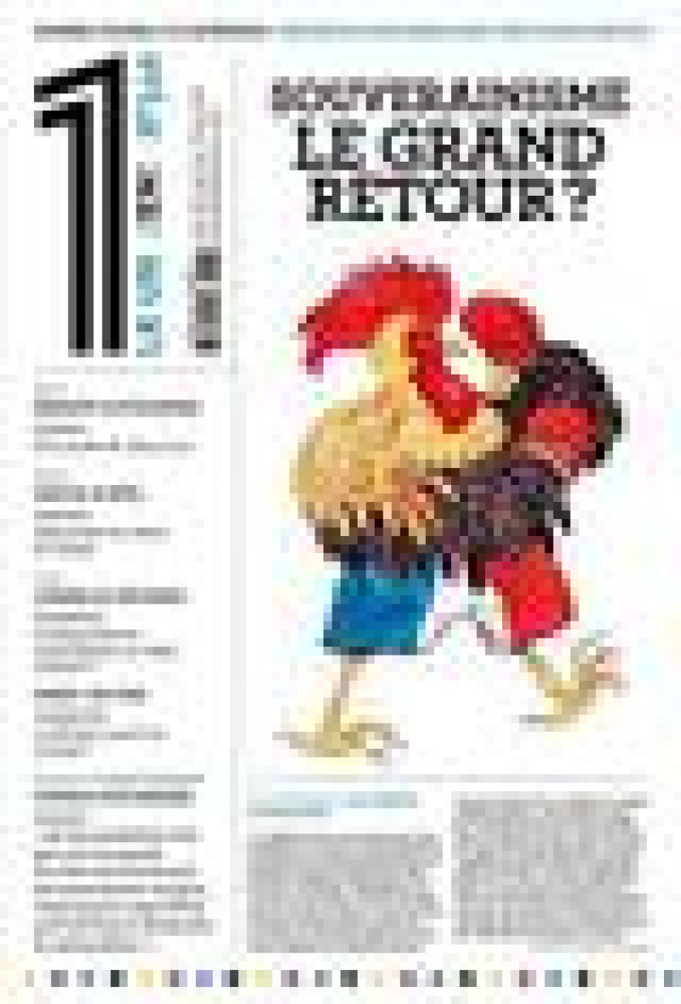 LE 1 HEBDO - NUMERO 346 SOUVERAINISME LE GRAND RETOUR ? - COLLECTIF - NC