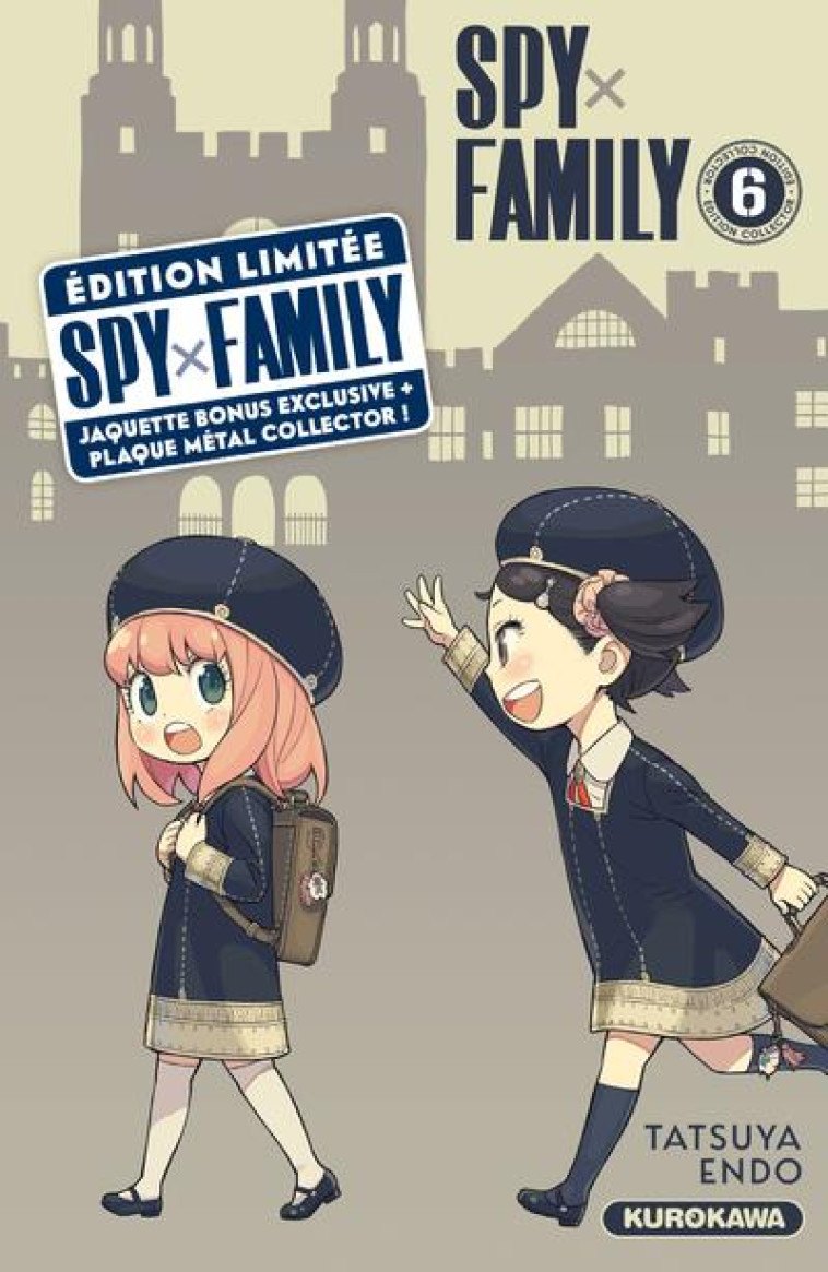SPY X FAMILY - TOME 6 - COLLECTOR - VOL06 - ENDO TATSUYA - 48H BD