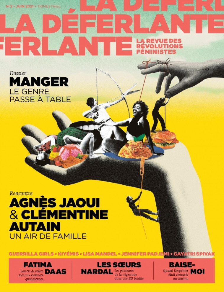 La Déferlante N°2 - Manger - Quand le genre passe à table - Collectif Collectif - LA DEFERLANTE