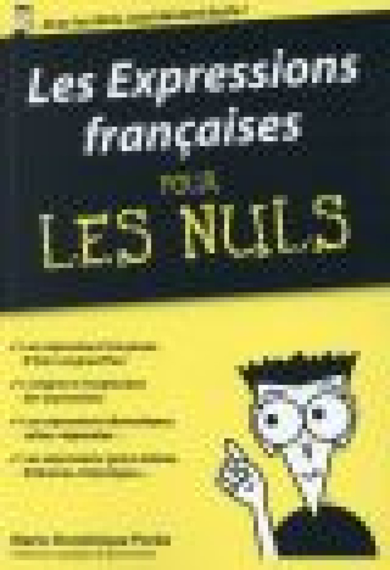 LES EXPRESSIONS FRANCAISES POCHE POUR LES NULS - POREE M-D. - First Editions