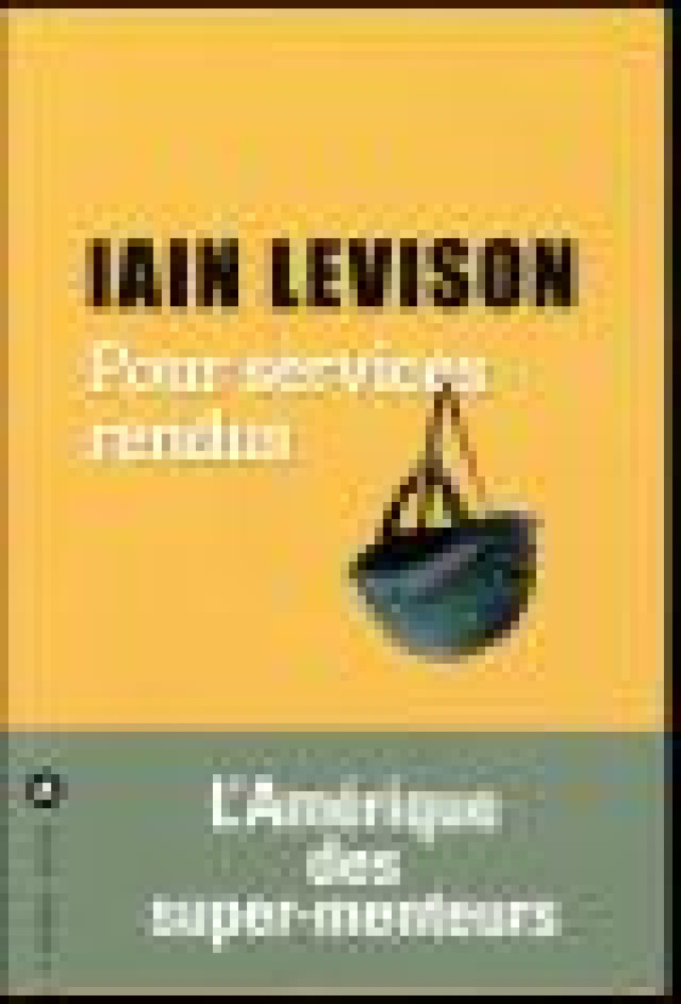 POUR SERVICES RENDUS - LEVISON IAIN - LEVI