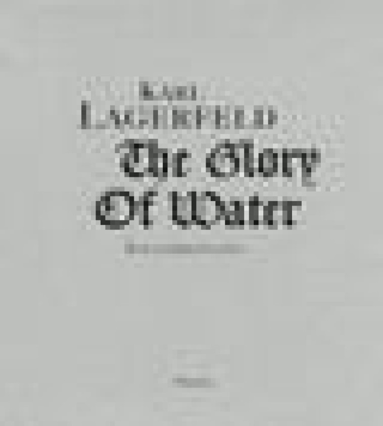 KARL LAGERFELD THE GLORY OF WATER - LAGERFELD/FENDI - STEIDL