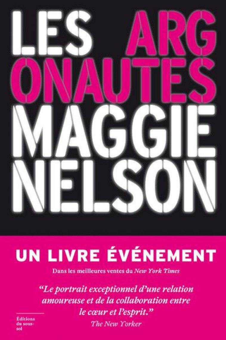 LES ARGONAUTES - NELSON, MAGGIE - SOUS SOL