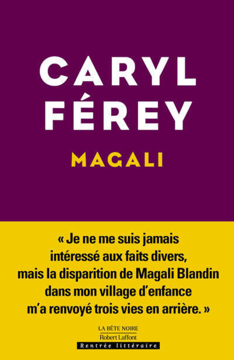 Magali - Ferey Caryl - ROBERT LAFFONT