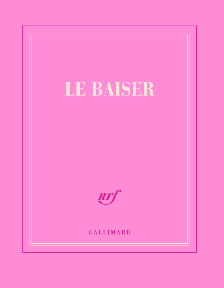 Carnet carré "Le baiser" (papeterie) - Collectifs  - GALLIMARD