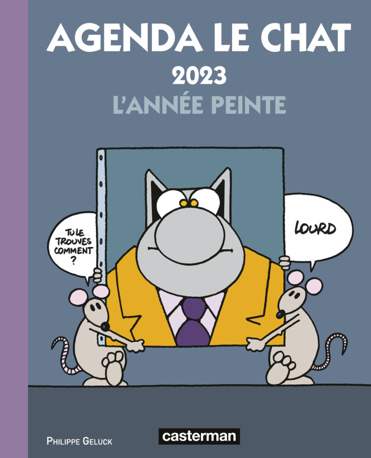 Agenda Le Chat 2023 - Geluck Philippe - CASTERMAN