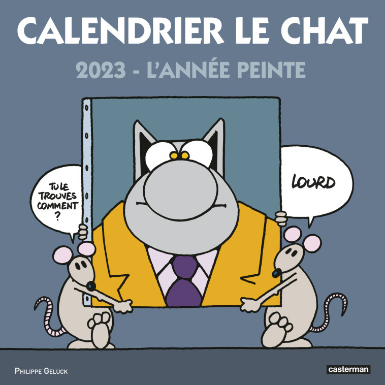 Calendrier Le Chat 2023 - Geluck Philippe - CASTERMAN