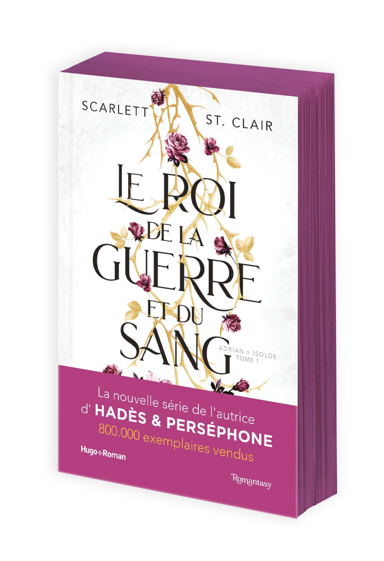 Le roi de la guerre et du sang - ST. Clair Scarlett - HUGO ROMAN