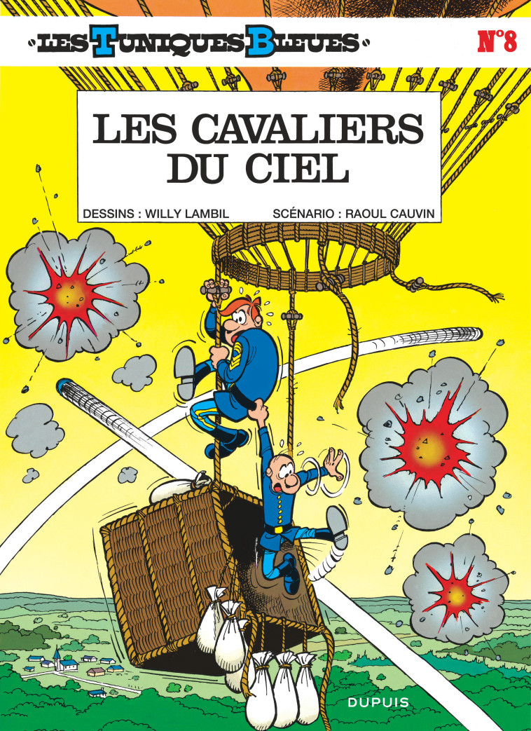 Les Tuniques Bleues - Tome 8 - Les Cavaliers du ciel - Cauvin Cauvin, Lambil Lambil, Cauvin , Lambil  - DUPUIS