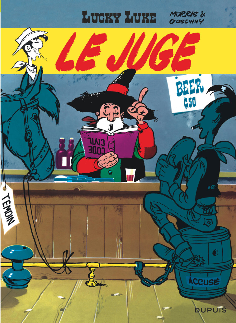 Lucky Luke - Tome 13 - Le Juge - MORRIS MORRIS, Goscinny Goscinny, MORRIS , GOSCINNY  - DUPUIS