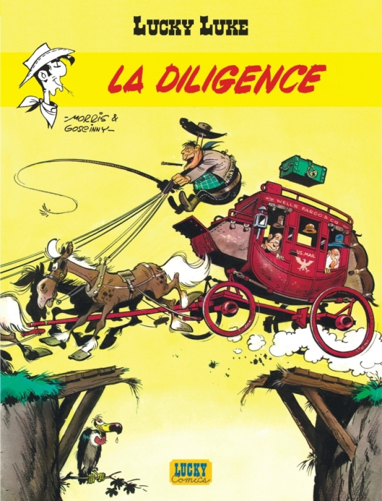 Lucky Luke - Tome 1 - La Diligence - Goscinny Goscinny, MORRIS MORRIS, GOSCINNY , MORRIS  - LUCKY