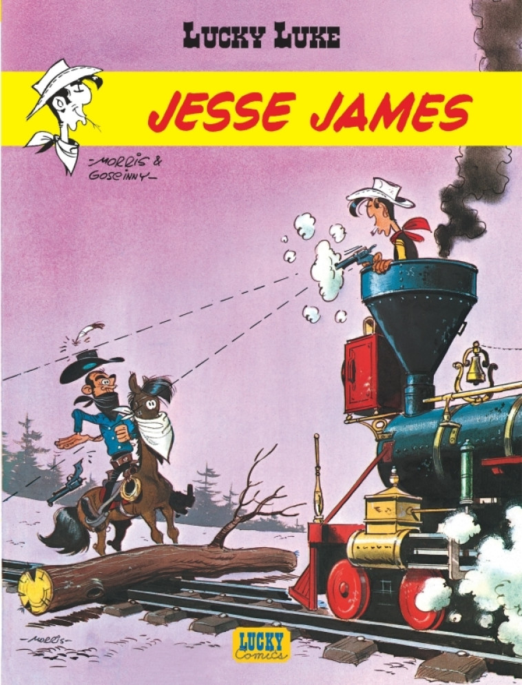 Lucky Luke - Tome 4 - Jesse James - MORRIS MORRIS, Goscinny Goscinny, MORRIS , GOSCINNY  - LUCKY