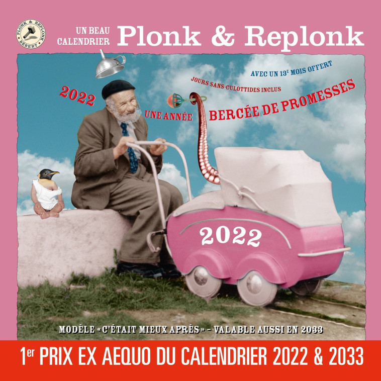 Calendrier 2022 - Froidevaux Hubert - PLONK REPLONK