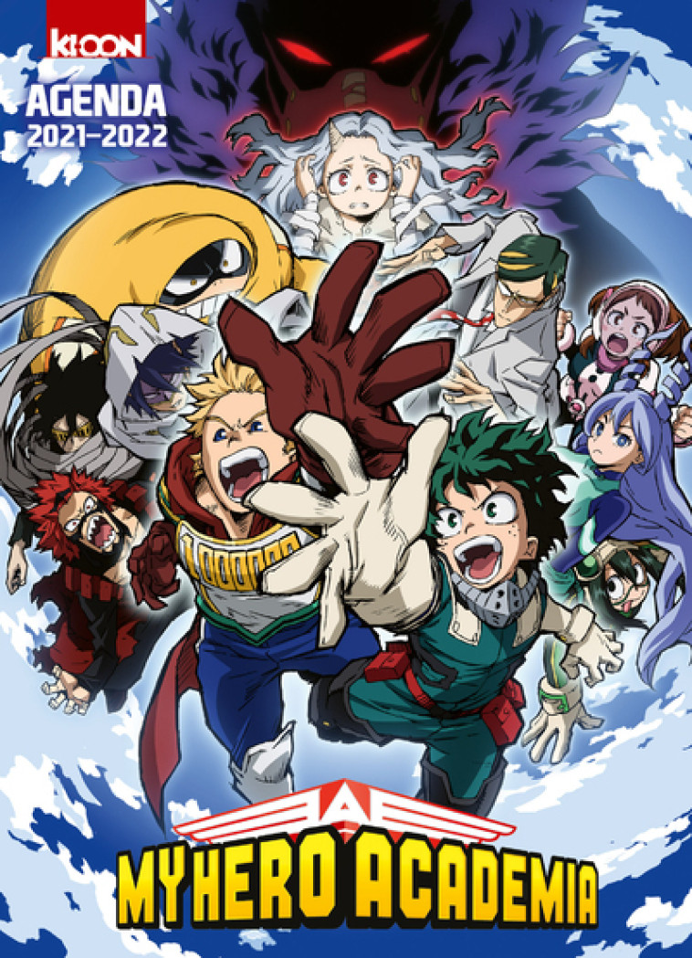 Agenda My Hero Academia 2021-2022 - Horikoshi Kohei - KI-OON