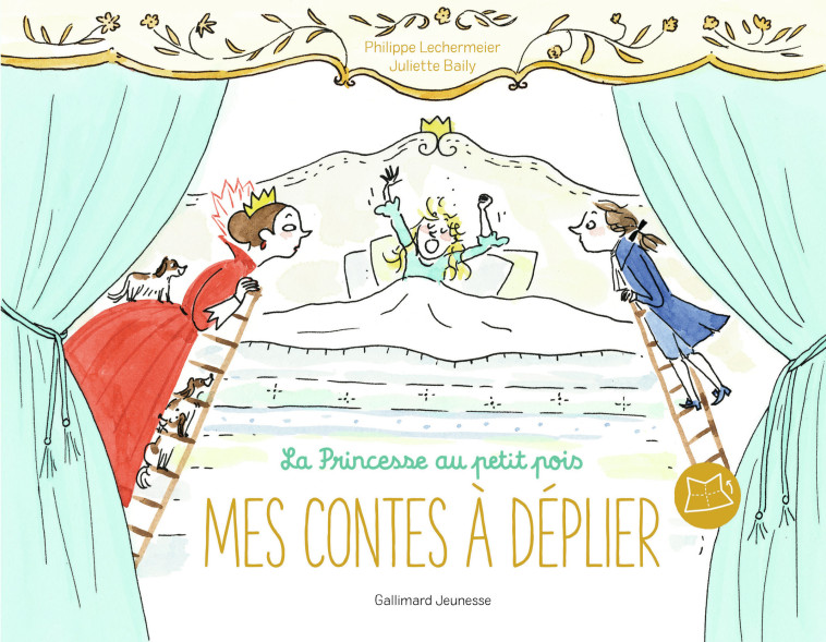 La princesse au petit pois - Lechermeier Philippe, Baily Juliette - GALLIMARD JEUNE