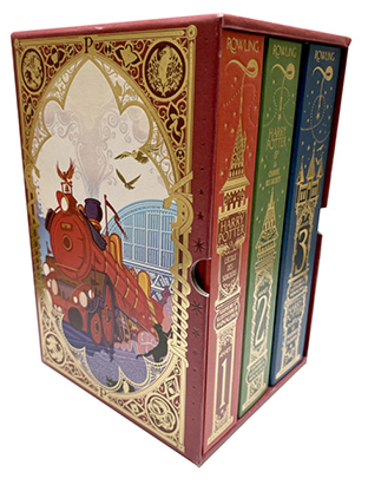 Harry Potter - Coffret Harry Potter MinaLima - J.K. ROWLING - GALLIMARD JEUNE