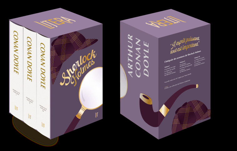 Sherlock Holmes - coffret Intégral - édition Litera - Arthur Conan Doyle - GALLMEISTER